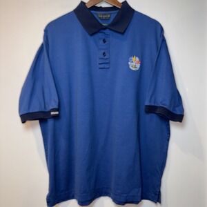 2010 Ryder Cup Team USA Glenmuir Polo‎ Golf XL Celtic Manor Blue Striped